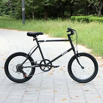 Amazon | ミニベロ 小径車 20インチ シマノ製6段変速 自転車 LED
